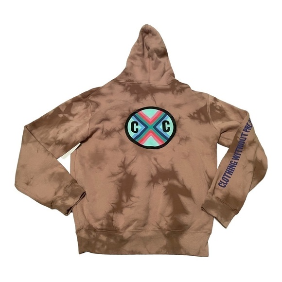 Cross Colours New Circle Logo Hoodie - Clay Crystal - Picture 7 of 13